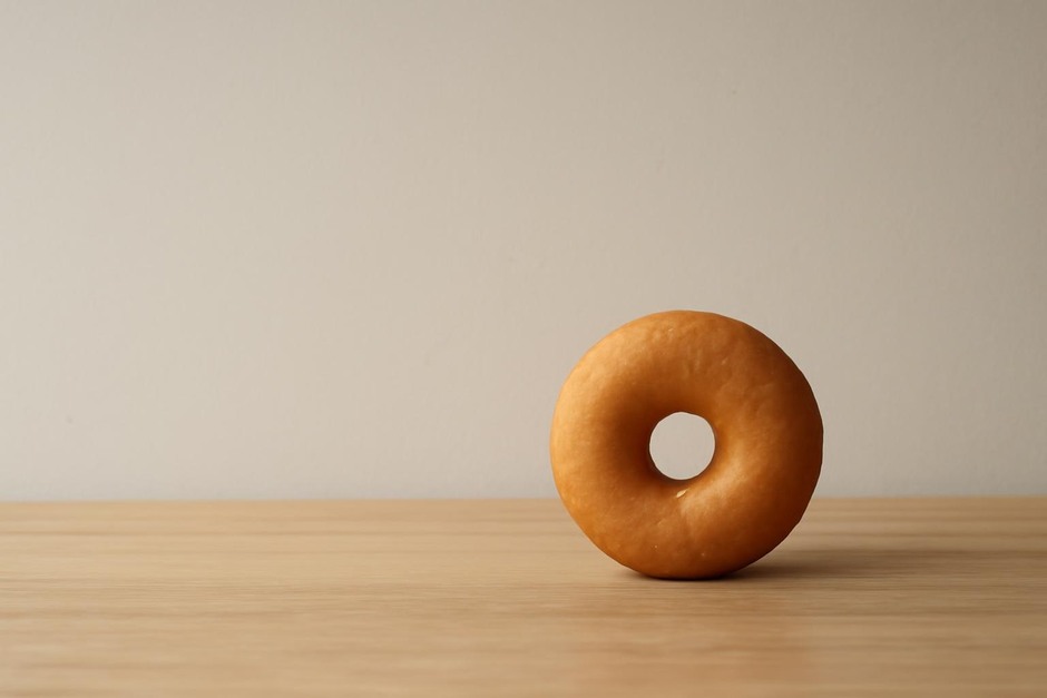 A simple photograph showing a solitary subject against plain background